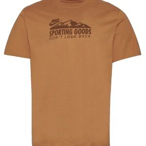 Nike Men's Tan Graphic Tee